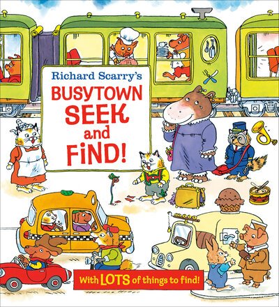 Cover for Richard Scarry · Richard Scarry's Busytown Seek and Find! (Board book) (2020)