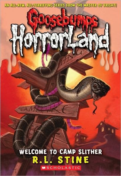 Cover for R. L. Stine · Welcome to Camp Slither (Turtleback School &amp; Library Binding Edition) (Goosebumps: Horrorland (Pb)) (Hardcover Book) (2009)