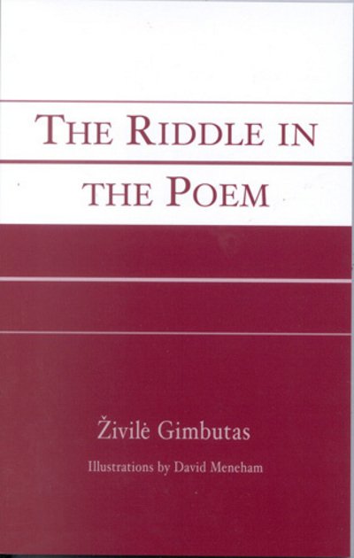 Cover for Zivile Gimbutas · The Riddle in the Poem (Paperback Bog) (2004)