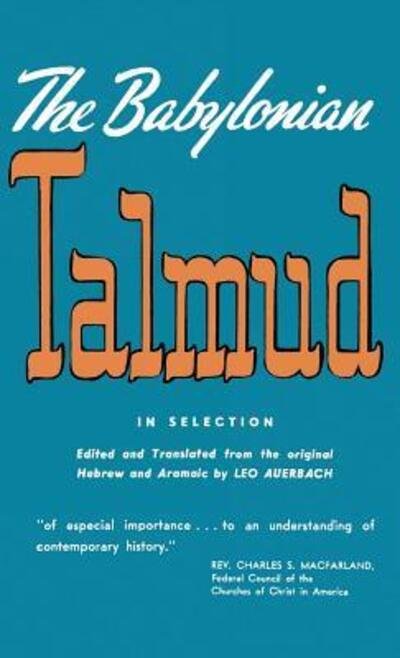 Cover for Leo Auerbach · Babylonian Talmud (Hardcover Book) (1944)