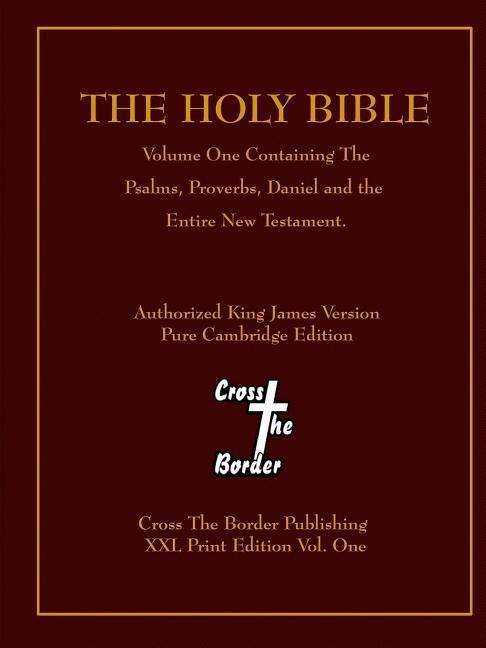 Cover for Ctb Publishing · The Holy Bible Xxl Print Edition (Taschenbuch) (2014)