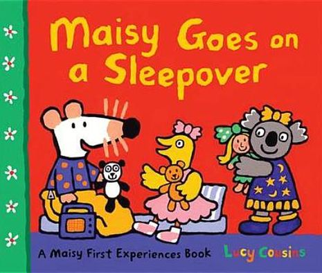 Cover for Lucy Cousins · Maisy Goes on a Sleepover - Maisy (Hardcover Book) (2012)