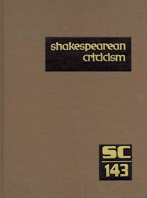 Cover for Michelle Lee · Shakespearean Criticism (Hardcover Book) (2011)