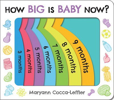 Cover for Maryann Cocca-Leffler · How Big Is Baby Now? (Board book) (2020)