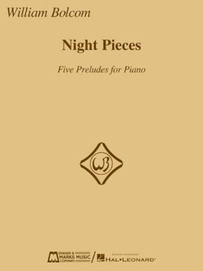 Cover for William Bolcom · Night Pieces (Paperback Book) (2016)