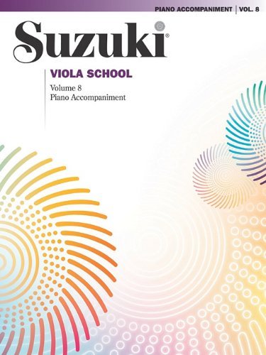 Cover for Suzuki · Suzuki Viola School Vol8 Piano Acc (Paperback Book) (2005)