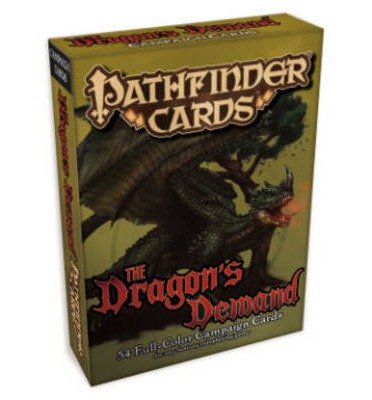 Cover for James Jacobs · Pathfinder Campaign Cards: The Dragon's Demand (SPIL) (2013)