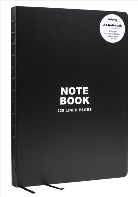 Black A4 Notebook - A4 Notebook -  - Books - teNeues Calendars & Stationery GmbH & Co - 9781623259457 - August 12, 2024