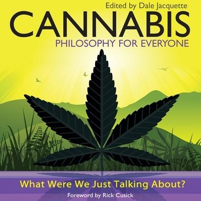 Cover for Fritz Allhoff · Cannabis - Philosophy for Everyone (CD) (2020)