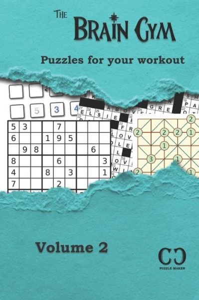 Cover for CC Puzzle Maker · The Brain Gym - Volume 2 (Paperback Book) (2019)