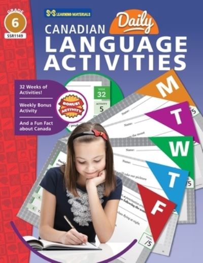 Cover for Eleanor M. Summers · Canadian Daily Language Activities Grade 6 (Book) (2016)