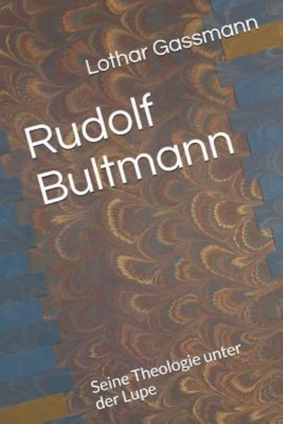 Cover for Lothar Gassmann · Rudolf Bultmann (Paperback Bog) (1998)