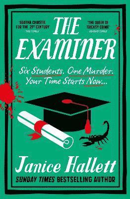 Cover for Janice Hallett · The Examiner: the Sunday Times bestseller from the author of The Appeal (Gebundenes Buch) [Main edition] (2024)