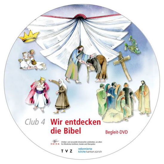 Cover for Rahel Voirol-sturzenegger · Club 4. Wir Entdecken Die Bibel: Begleit-dvd Zur Arbeitshilfe Fur Katechetinnen Und Katecheten. 4. Schuljahr (Hardcover Book) [German, Dvdr edition] (2012)