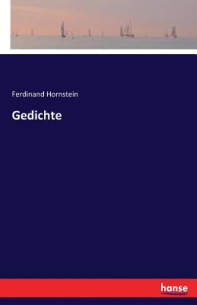 Cover for Hornstein · Gedichte (Book) (2017)