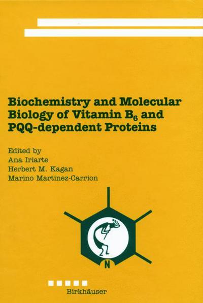 Cover for Herbert M Kagan · Biochemistry and Molecular Biology of Vitamin B6 and PQQ-dependent Proteins (Hardcover Book) [2000 edition] (2000)