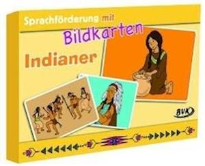 Cover for Hanna Herkenrath · Sprachförderung mit Bildkarten Indianer (Cards) (2013)