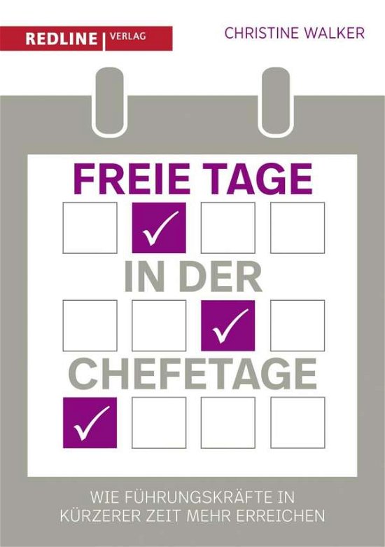 Cover for Walker · Walker:freie Tage In Der Chefetage (Book)