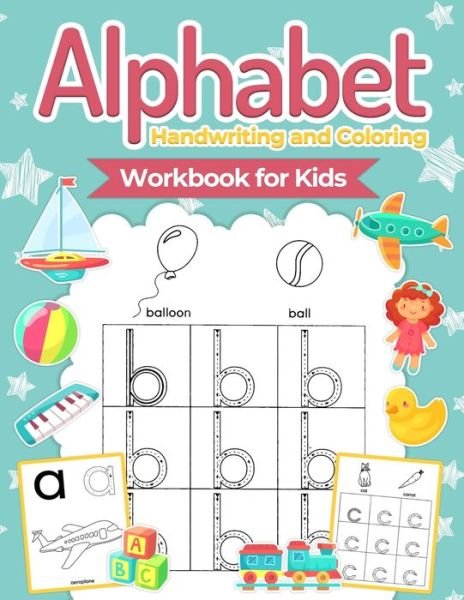 Alphabet Handwriting and Coloring Workbook For Kids - Pa Publishing - Boeken - GoPublish - 9786069528457 - 24 juli 2021
