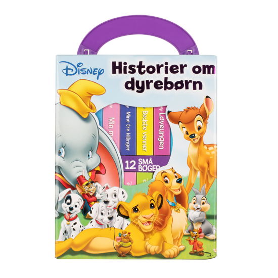 Cover for Karrusel Forlag · Disney Baby, Mit Første Bibliotek: Disney Mit første bibliotek Historier om dyrebørn (Gebundenes Buch) [1. Ausgabe] (2018)
