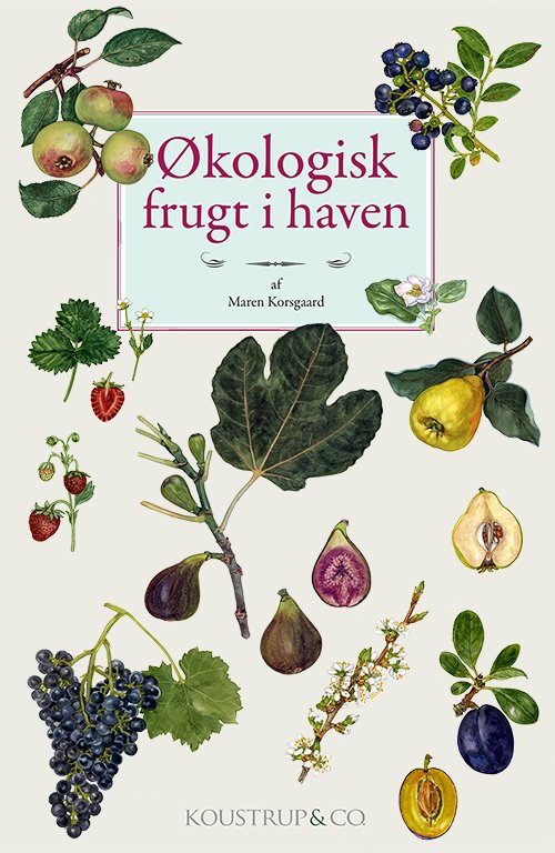 Cover for Maren Korsgaard · Økologisk Frugt I Haven (Inbunden Bok) [1:a utgåva] (2020)