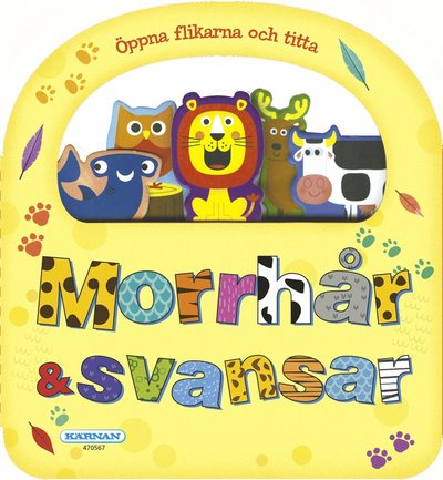 Cover for Ronnie Hellström · Morrhår &amp; svansar (Board book) (2019)