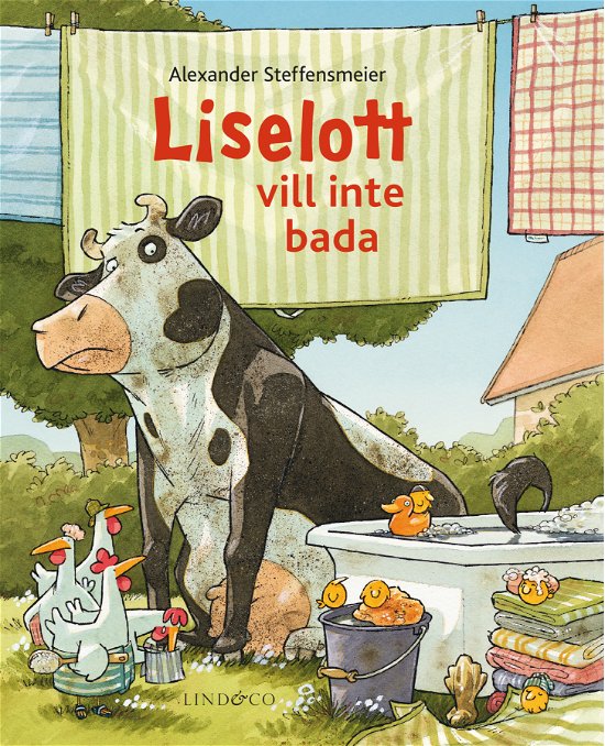 Cover for Alexander Steffensmeier · Liselott vill inte bada (Bound Book) (2024)