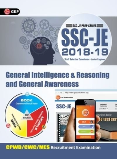 Cover for Gkp · Ssc Je (Cpwd / CWC / Mes) General Intelligence &amp; Reasoning and General Awareness for Junior Engineers Recruitment Examination 2018-19 (Taschenbuch) (2019)