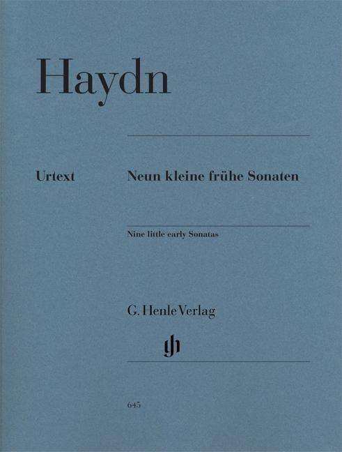 Cover for J. Haydn · Neun kl.frühe Klavierson.HN645 (Buch)