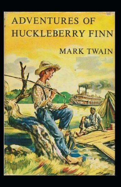 Cover for Mark Twain · The Adventures of Huckleberry Finn Annotated (Paperback Book) (2022)