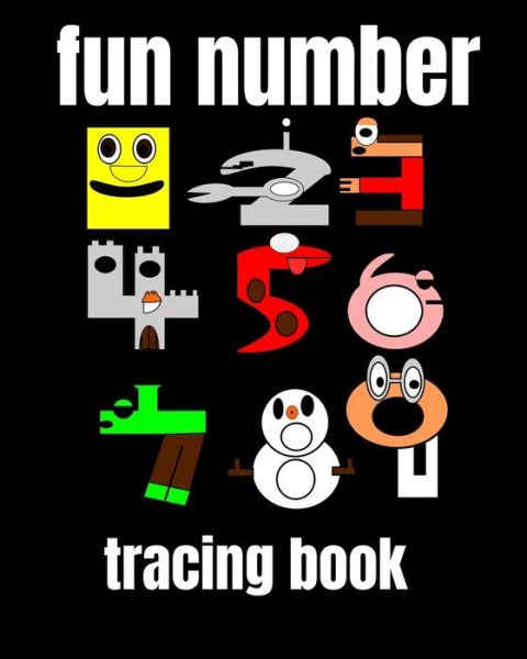 Cover for Pious Man · Fun Number Tracing Book (Paperback Book) (2020)