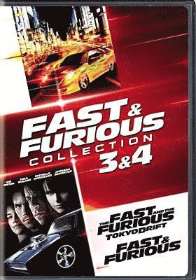 Cover for Fast &amp; Furious Collection: 3 &amp; 4 (DVD) (2017)