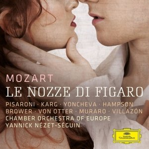 Cover for Mozart / Pisaroni / Karg / Yoncheva / Hampson · Le Nozze Di Figaro (CD) (2016)
