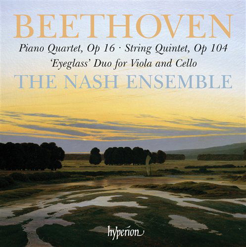 Beethoven Piano Quartet  Str - The Nash Ensemble - Muzyka - HYPERION - 0034571177458 - 1 czerwca 2009