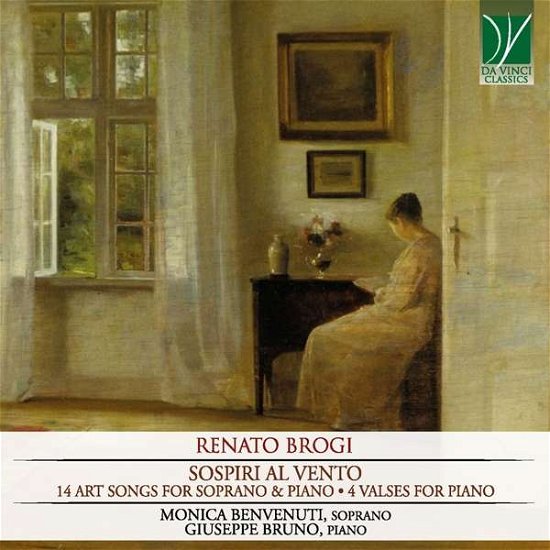 Cover for Monica Benvenuti · Sospiri Al Vento - 15 Art Songs For Soprano &amp; Piano, 4 Valses For Piano (CD) (2020)