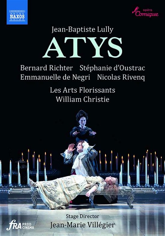 Lully: Atys - Les Arts Florissants / William Christie - Film - NAXOS - 0747313569458 - 10 september 2021