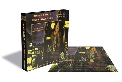 David Bowie The Rise And Fall Of Ziggy Stardust And The Spiders From Mars (500 Piece Jigsaw Puzzle) - David Bowie - Brætspil - ZEE COMPANY - 0803343257458 - September 4, 2020