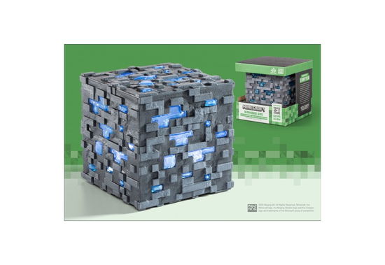 Minecraft Illuminating Diamond Ore Cube - Minecraft - Merchandise - MINECRAFT - 0849421009458 - November 11, 2023