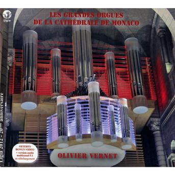 Cover for Olivier Vernet · Grandes orgues de la cathedrale de (CD) (2018)