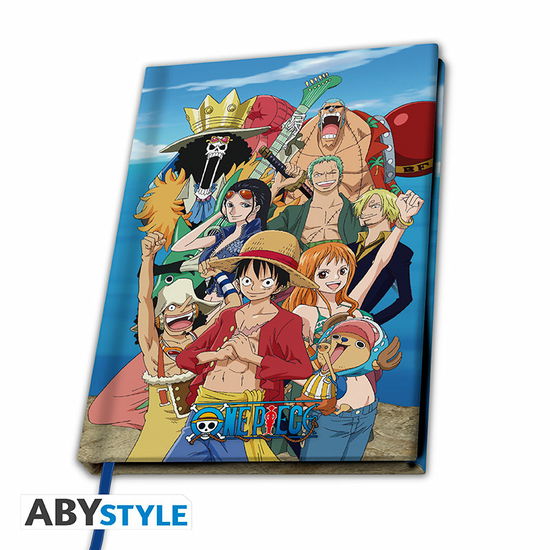 ONE PIECE - Straw Hat Crew - Notebook A5 - P.Derive - Fanituote -  - 3665361061458 - tiistai 15. kesäkuuta 2021