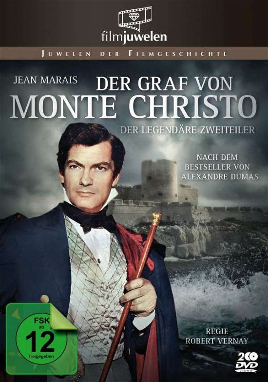 Cover for Jean Marais · Der Graf Von Monte Christo (1954) [2 Dvds] (DVD) (2015)