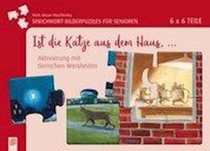 Cover for Niels Meyer-Muchlinski · Sprichwort-Bilderpuzzles für Senioren: Ist die Katze aus dem Haus ... (N/A) (2018)