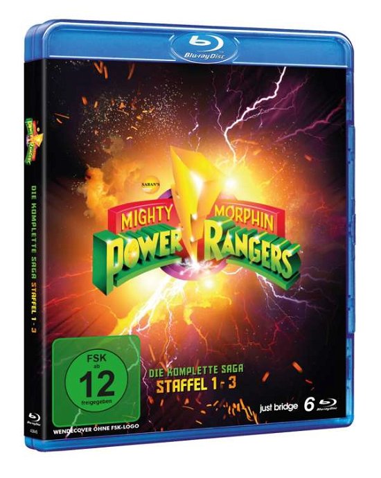 Br Mighty Morphin Power Rangers - Staffel 1 - 3 (sd On Blu-ray) (6discs) - Br Mighty Morphin Power Rangers - Merchandise -  - 4260264436458 - 26. marts 2021