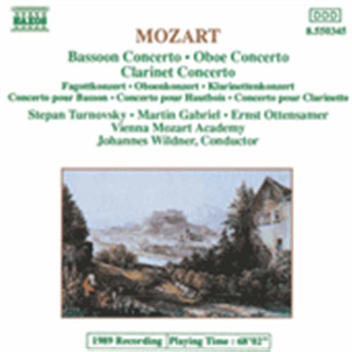 Cover for Wolfgang Amadeus Mozart · Bassoon Concerto / Oboe Con (CD) (2009)
