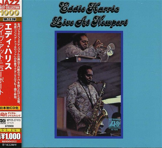 Cover for Eddie Harris · Live at Newport (CD) [Limited, Remastered edition] (2013)
