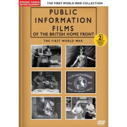 Cover for First World War Collection · Public Information Films of the British (DVD) (2013)