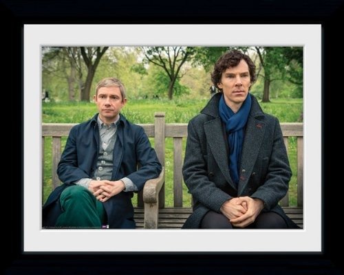 Sherlock: Park Bench (Stampa In Cornice 30x40cm) - Sherlock - Koopwaar - Gb Eye - 5028486262458 - 