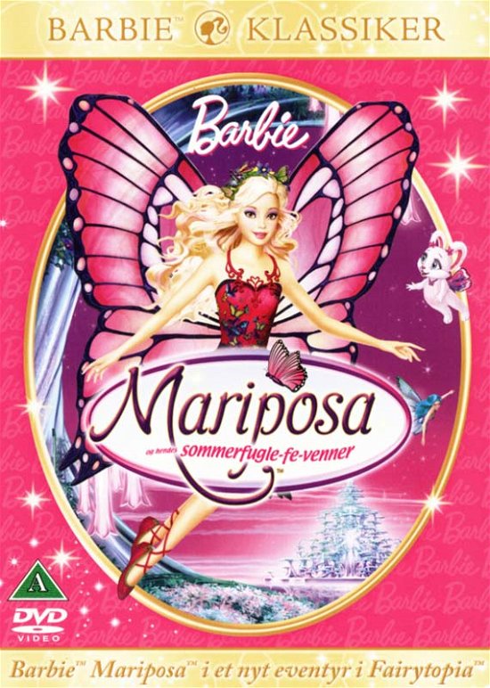 Cover for Barbie · Barbie - Mariposa og Hendes Sommerfugle-fe-venner (DVD) (2008)
