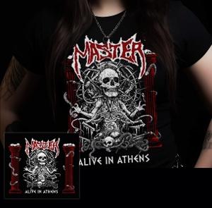 Cover for Master · Alive In Athens (CD+T-Shirt) (CD) (2024)