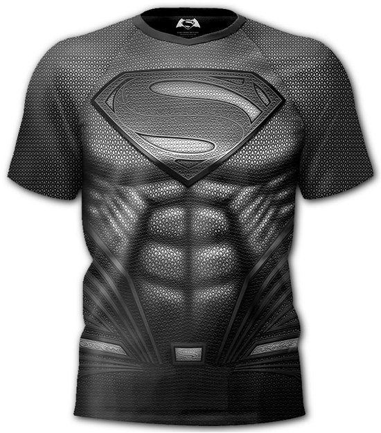 DC Comics Fußball-Trikot Superman Muscle Tee Größe - DC Comics - Koopwaar -  - 5055800675458 - 15 december 2022